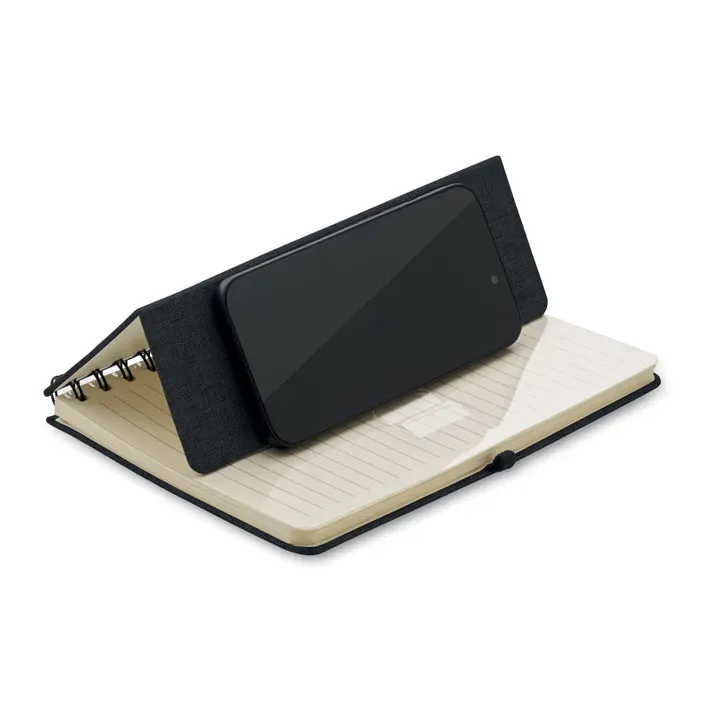 A5 notebook with phone holder - MO2522 (MOCN#03)